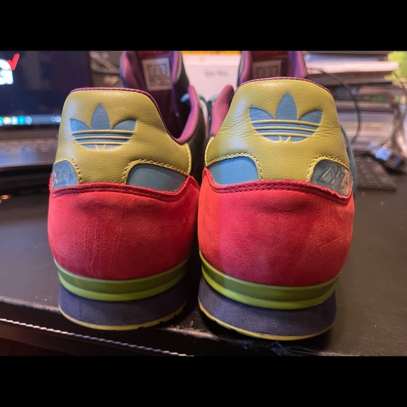 Adidas Mens size 12 retro rare Classic leather fashion sneakers - Picture 3 of 9